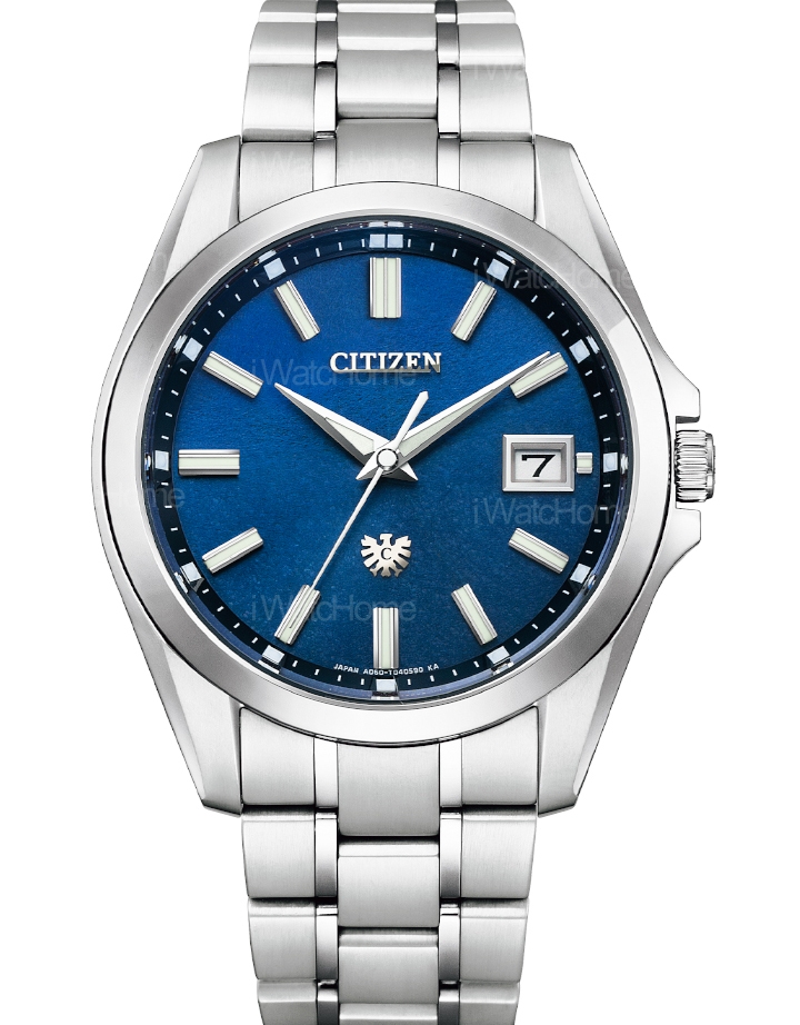The CITIZEN AQ4091-56L 光動能精鋼腕錶